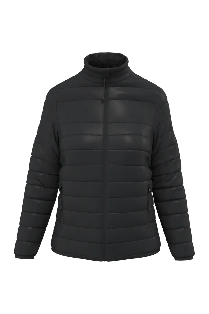 Damen Steppjacke Black