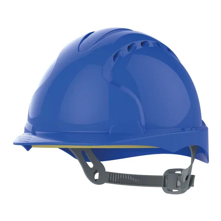 Belüfteter EVO®2-Sicherheitshelm mit Gleitverschluss Blue