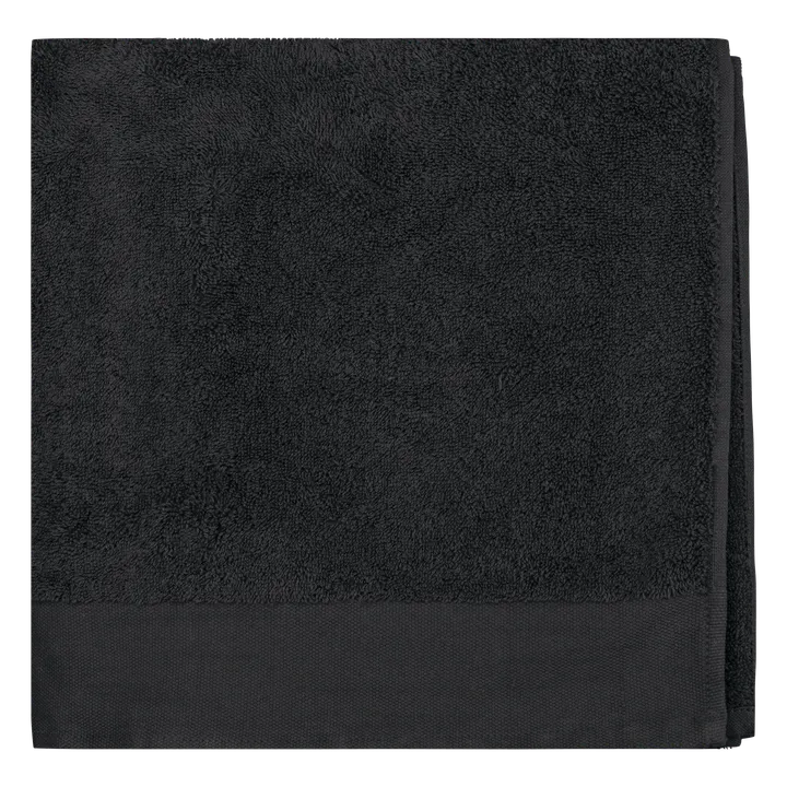 Bio-Dusch-/Badetuch 140 x 70 cm Black
