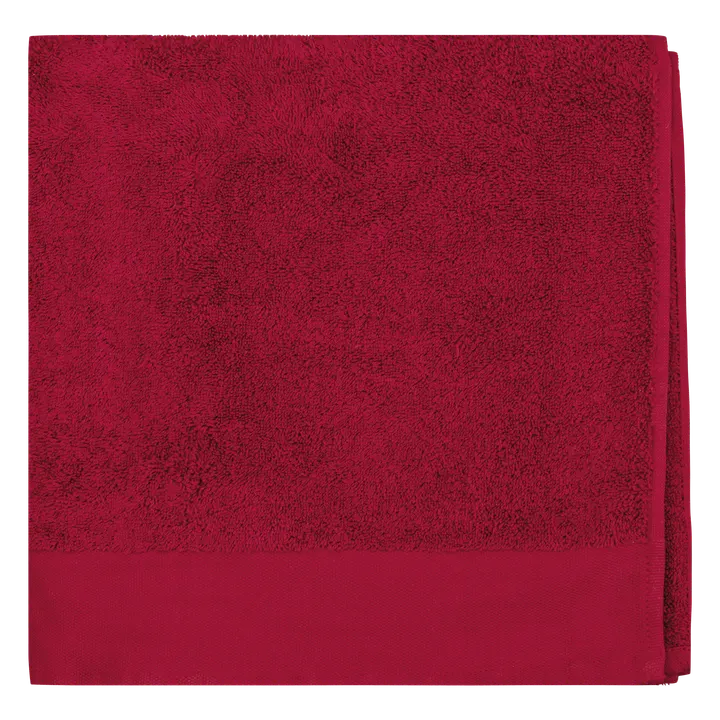 Bio-Dusch-/Badetuch 140 x 70 cm Hibiscus Red