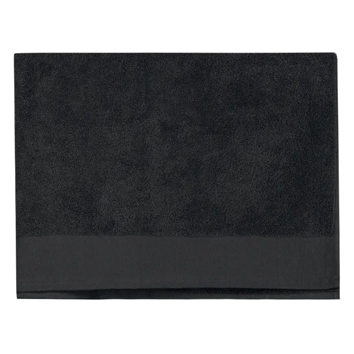 Bio-Dusch-/Badetuch 150 x 100 cm Black