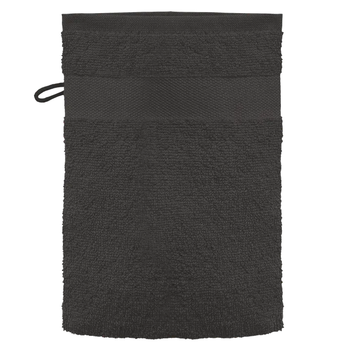 Waschhandschuh Dark Grey