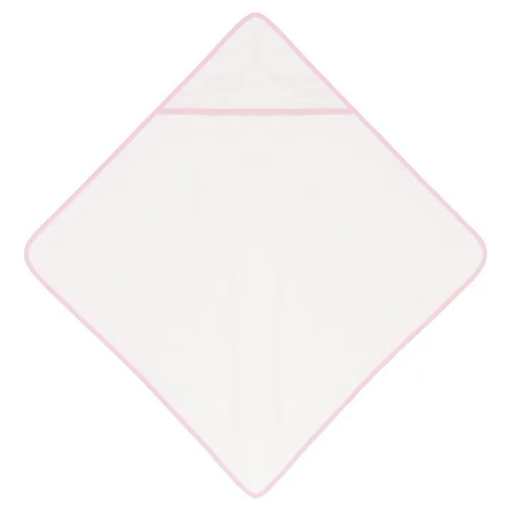 Sortie de bain éponge bébé White / Pink