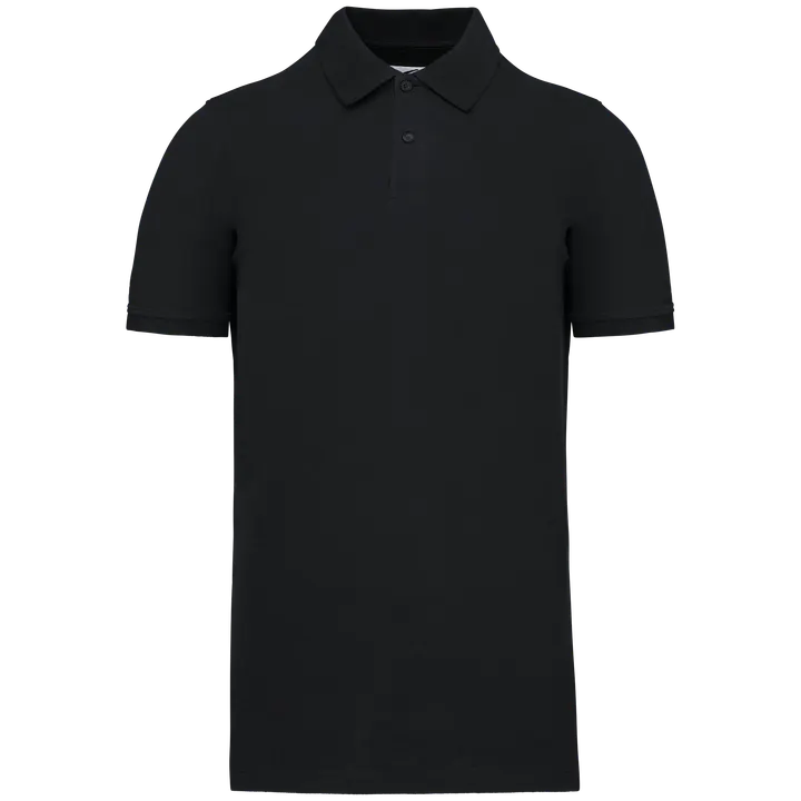 Piqué-Polohemd Bio180 für Herren Black