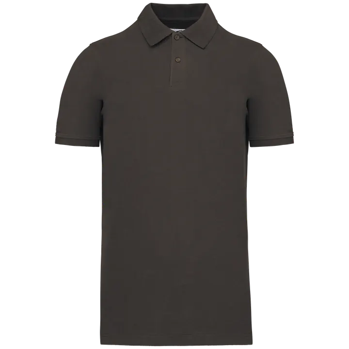 Piqué-Polohemd Bio180 für Herren Dark Grey
