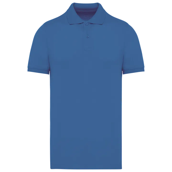 Piqué-Polohemd Bio180 für Herren Light Royal Blue