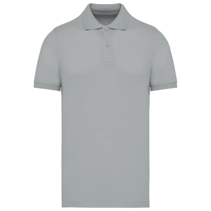 Piqué-Polohemd Bio180 für Herren Snow Grey