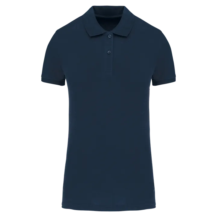 Piqué-Polohemd Bio180 für Damen Navy