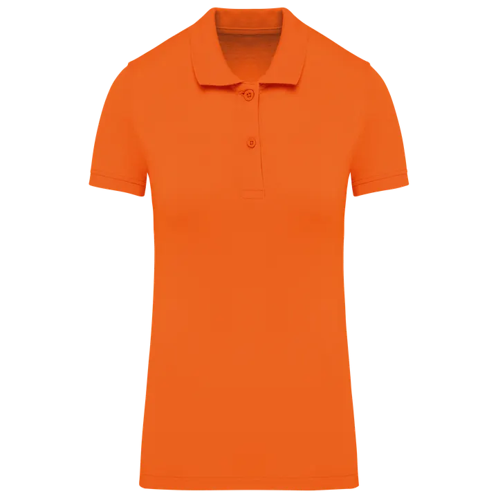 Piqué-Polohemd Bio180 für Damen Orange