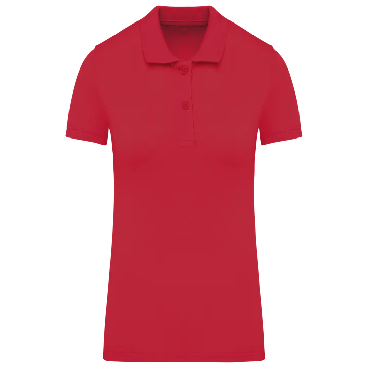 Piqué-Polohemd Bio180 für Damen Red