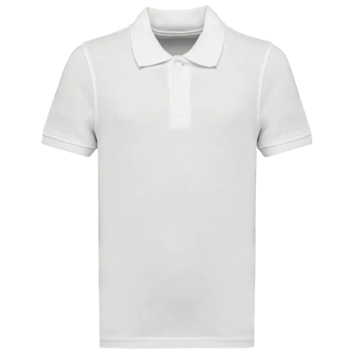 Piquépolohemd Bio180 Kind White