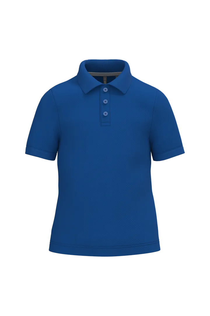 Polo manches courtes enfant Royal Blue