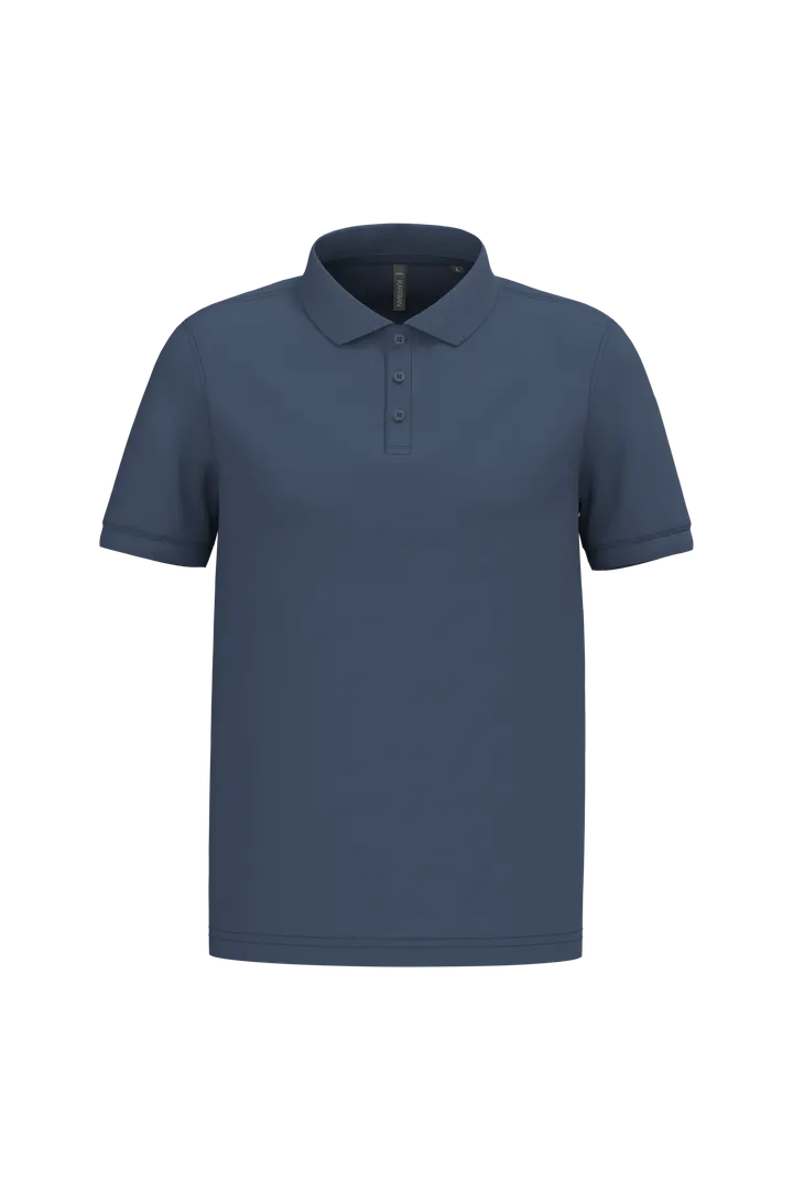 Polo piqué manches courtes homme Deep Blue