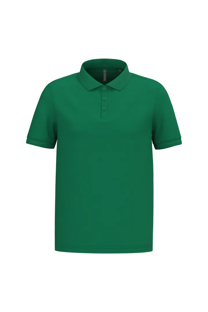 Polo piqué manches courtes homme Kelly Green