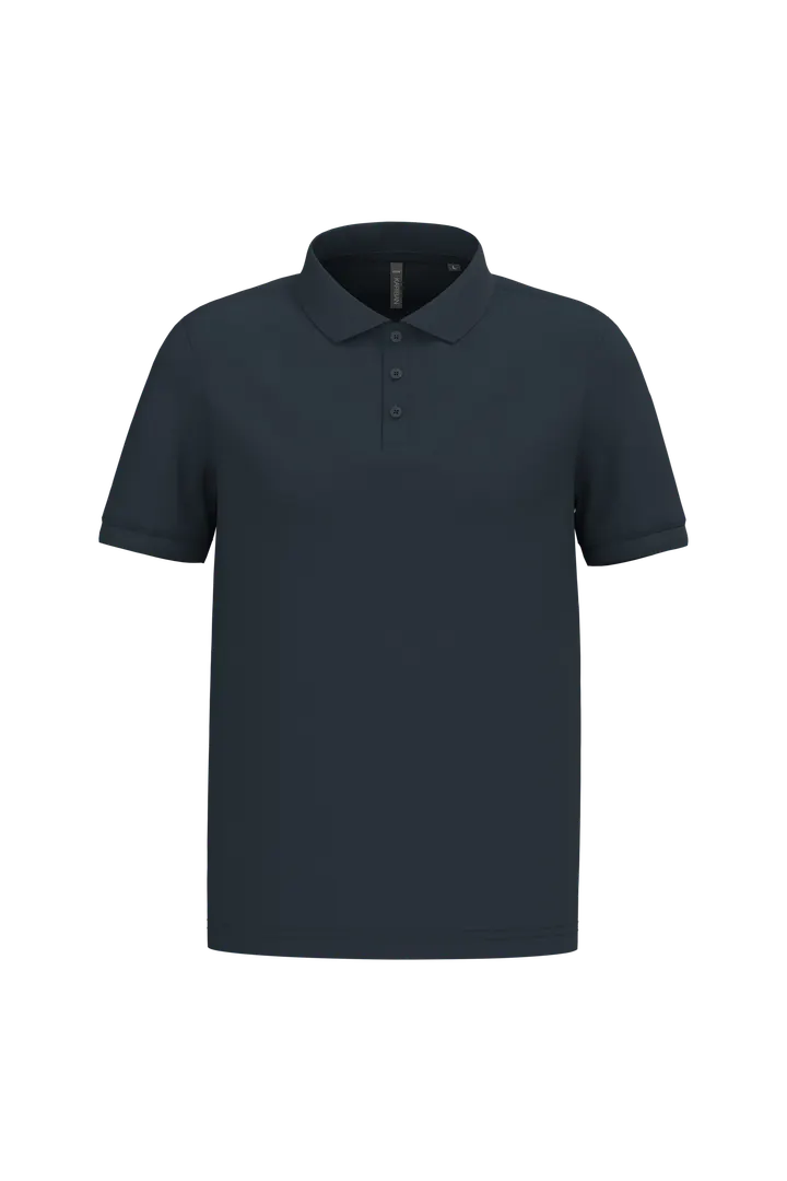 Polo piqué manches courtes homme Navy