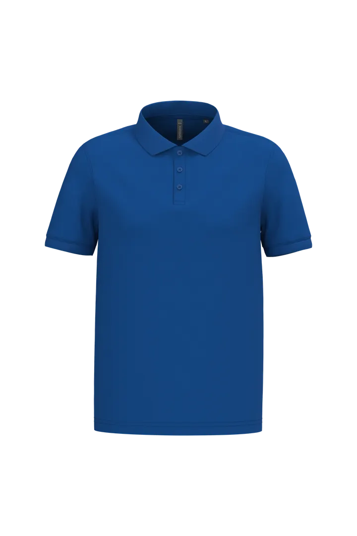 Polo piqué manches courtes homme Royal Blue