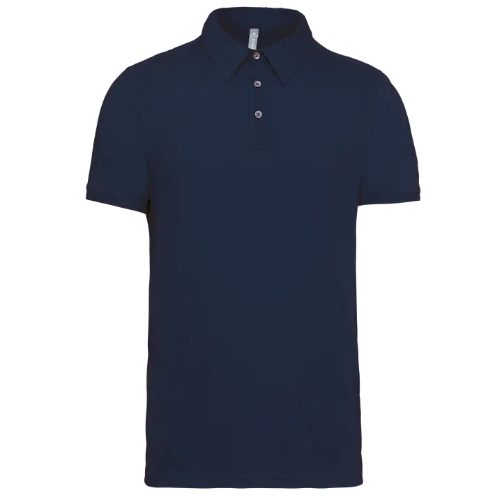 Polo jersey manches courtes homme Navy