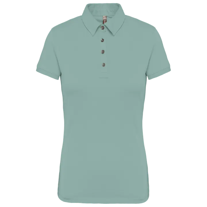 Polo jersey manches courtes femme Sage
