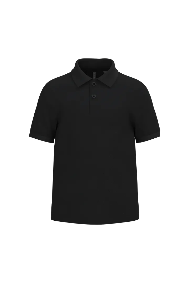 Polo manches courtes enfant Black