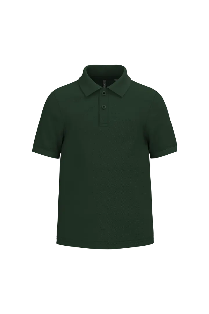 Polo manches courtes enfant Forest Green