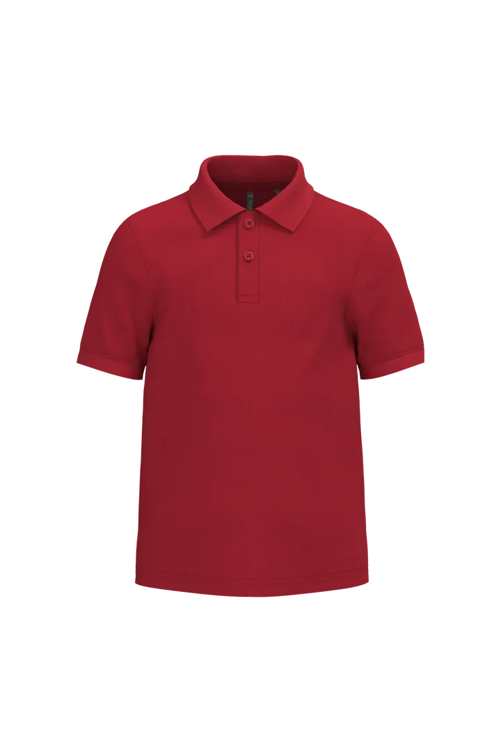 Polo manches courtes enfant Red