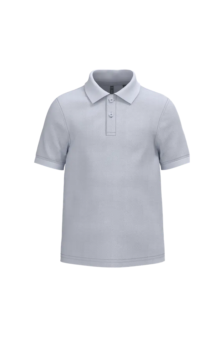 Polo manches courtes enfant White