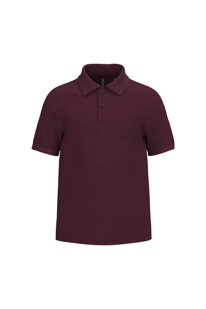 Polo manches courtes enfant Wine
