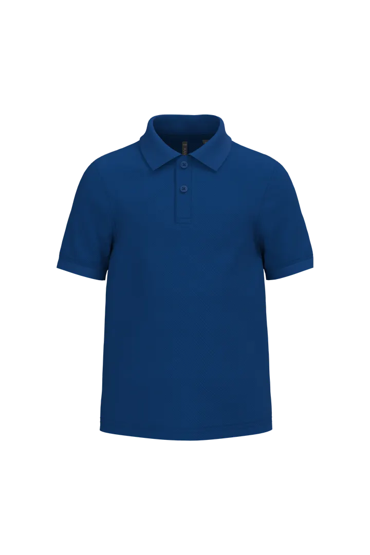 Polo manches courtes enfant Royal Blue