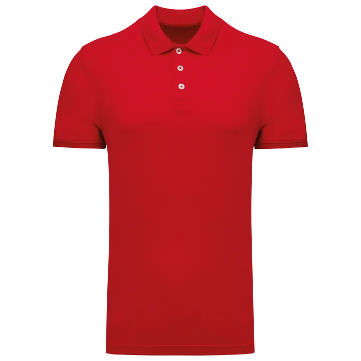 Pique-Polohemd für Männer Red
