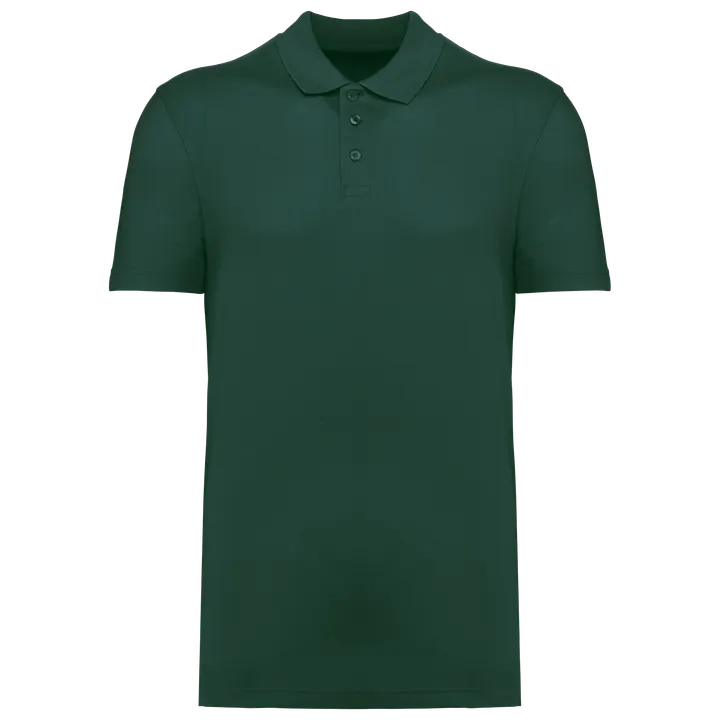 Polo piqué unisexe Bottle Green