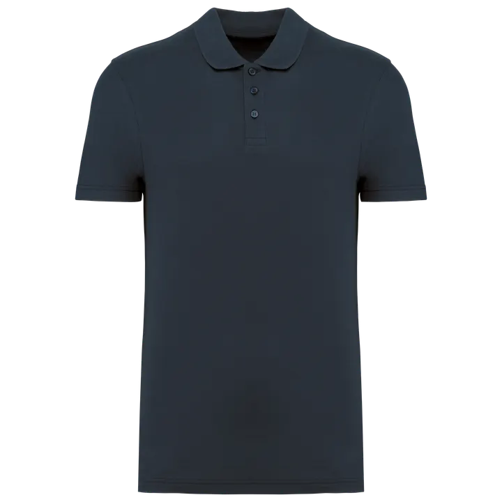 Polo piqué unisexe Navy