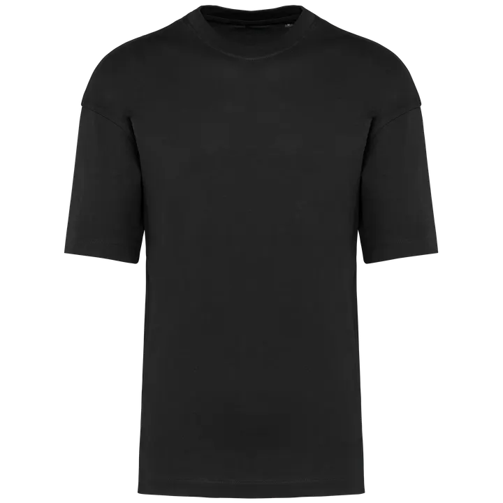 T-shirt unisexe oversize manches courtes Black
