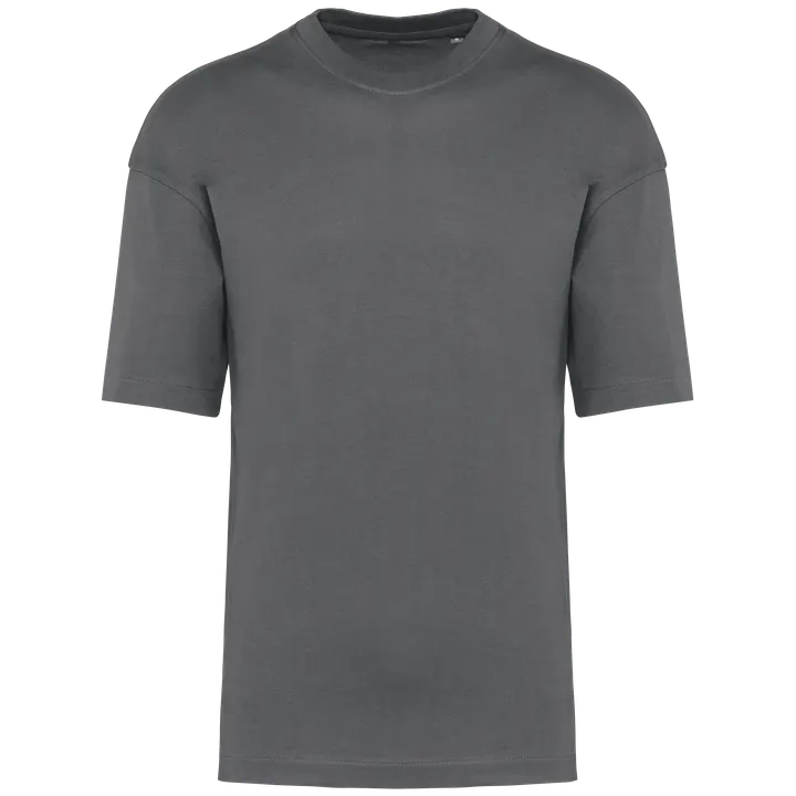 T-shirt unisexe oversize manches courtes Storm Grey