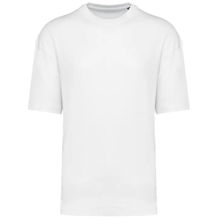 T-shirt unisexe oversize manches courtes White