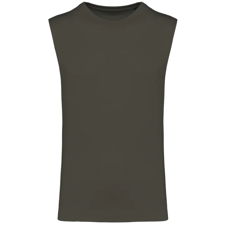 T-shirt sans manches Bio150 IC homme Dark Khaki