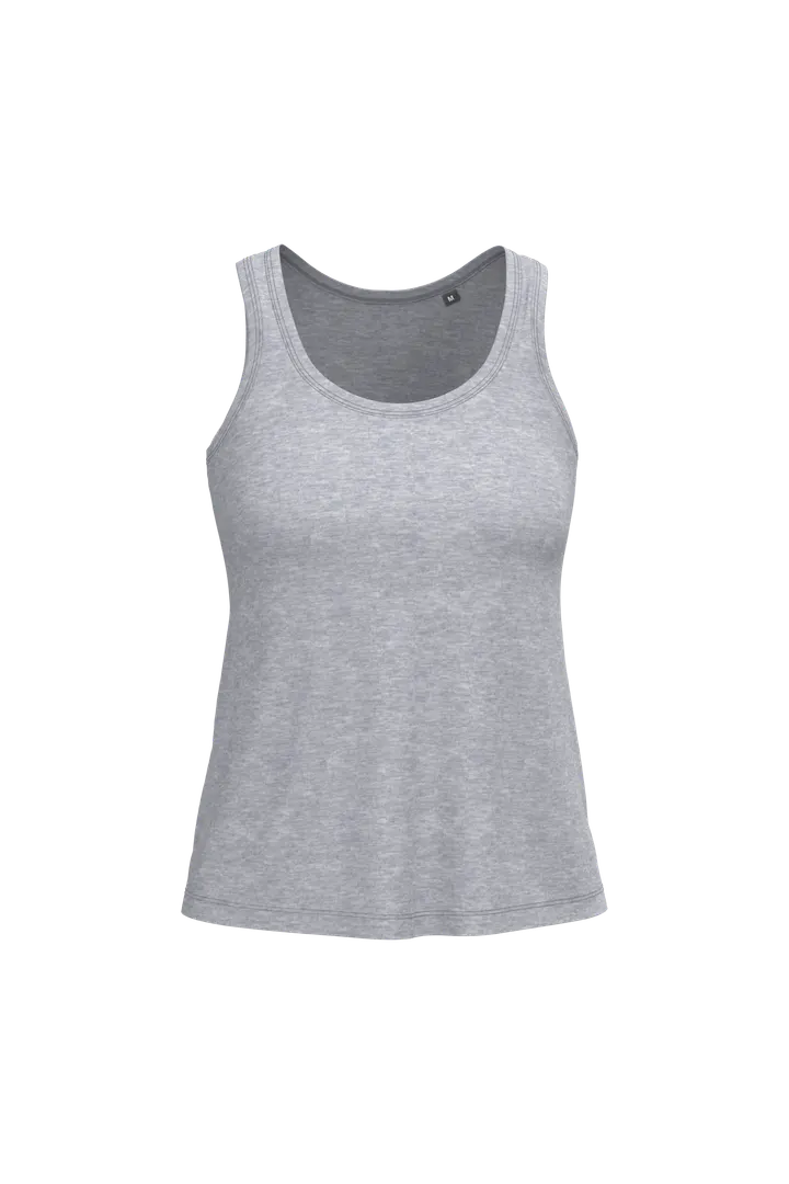 Damen Bio150 IC Achselhemd Oxford Grey