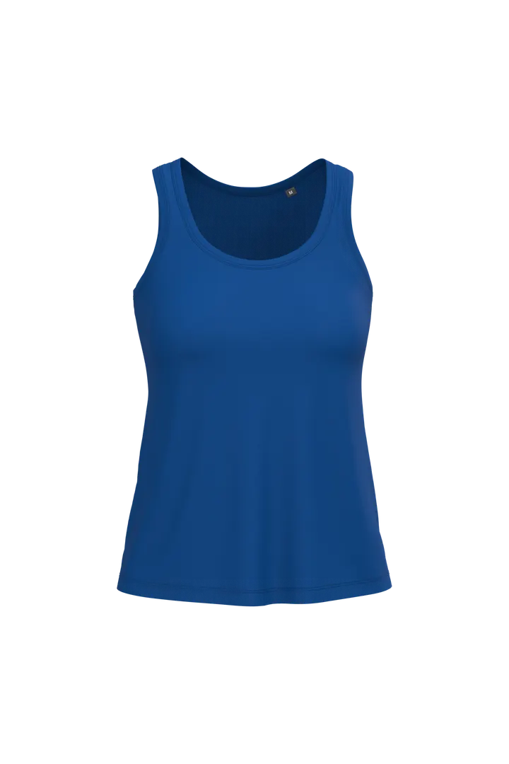 Damen Bio150 IC Achselhemd Royal Blue