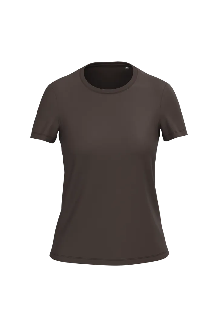 Damen Bio150 IC T-Shirt Chocolate