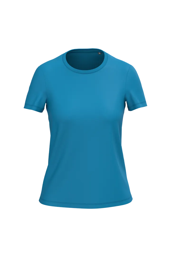 Damen Bio150 IC T-Shirt Tropical Blue