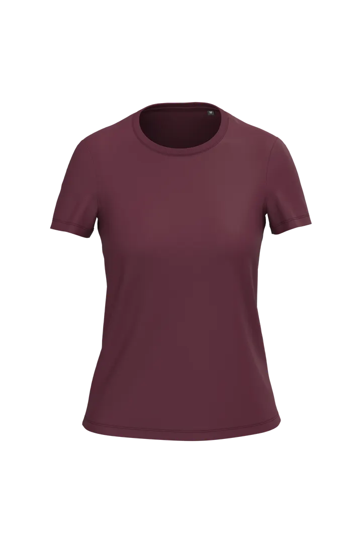 Damen Bio150 IC T-Shirt Wine