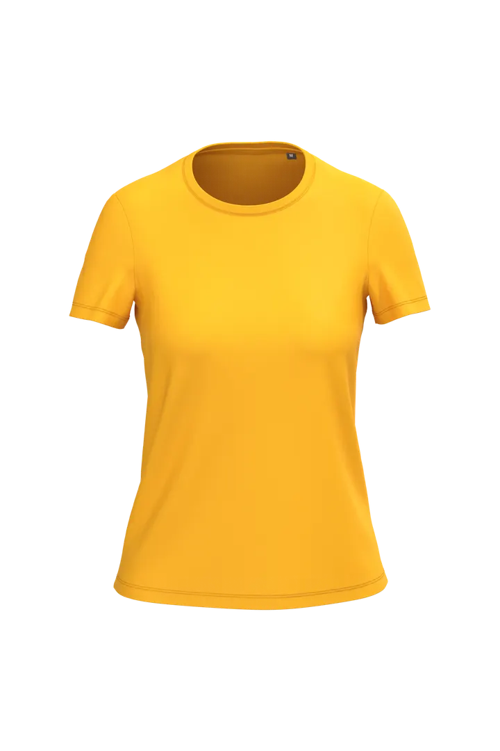 Damen Bio150 IC T-Shirt Yellow