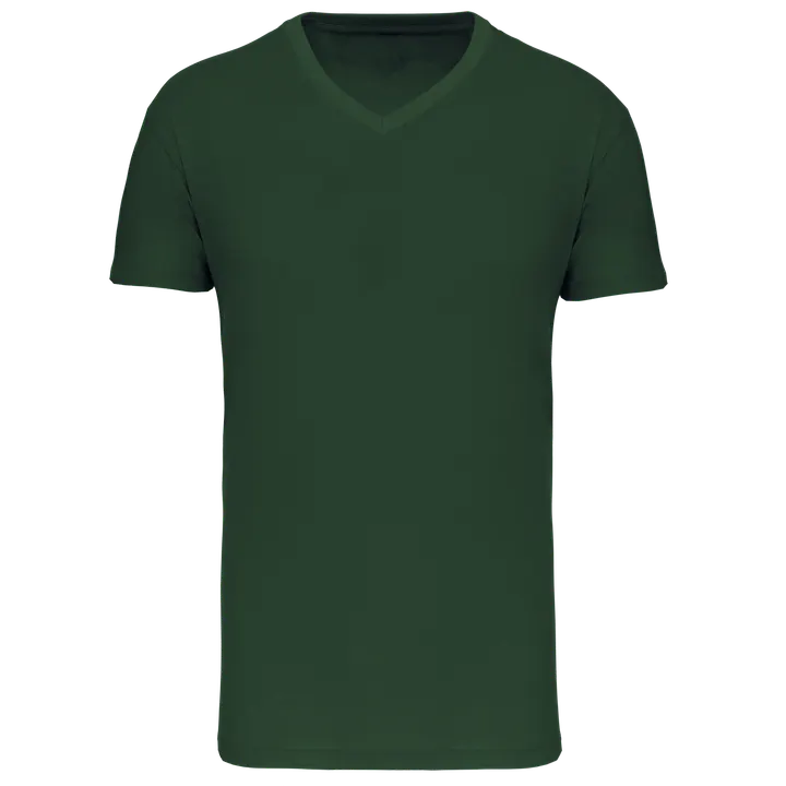 T-shirt Bio150 IC col V homme Forest Green