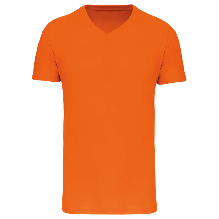 T-shirt Bio150 IC col V homme Orange