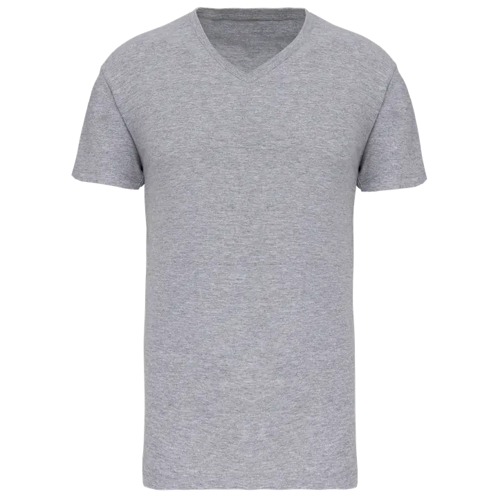 T-shirt Bio150 IC col V homme Oxford Grey