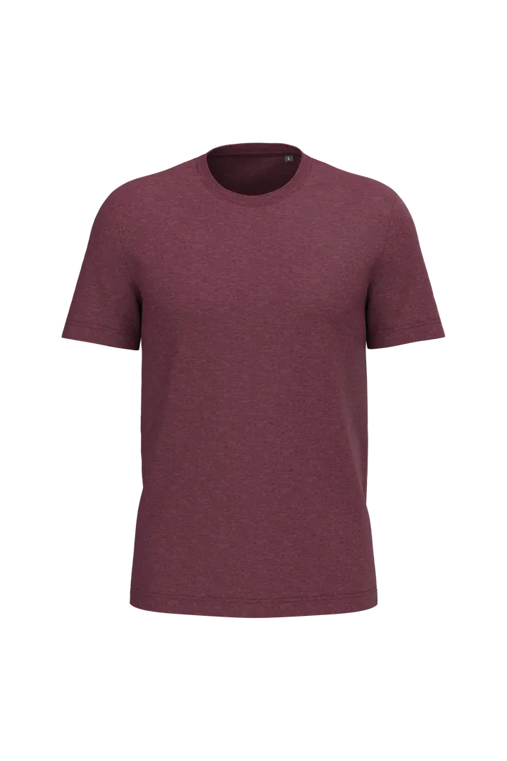 Herren T-Shirt Bio190 IC Wine Heather