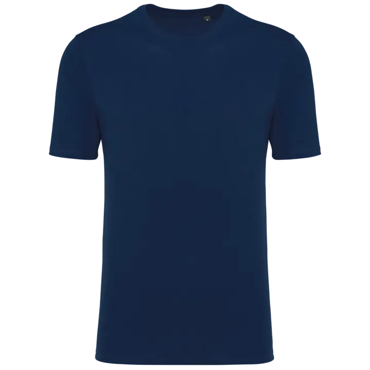 Kurzarm-T-Shirt mit Rundhalsausschnitt, Unisex Navy