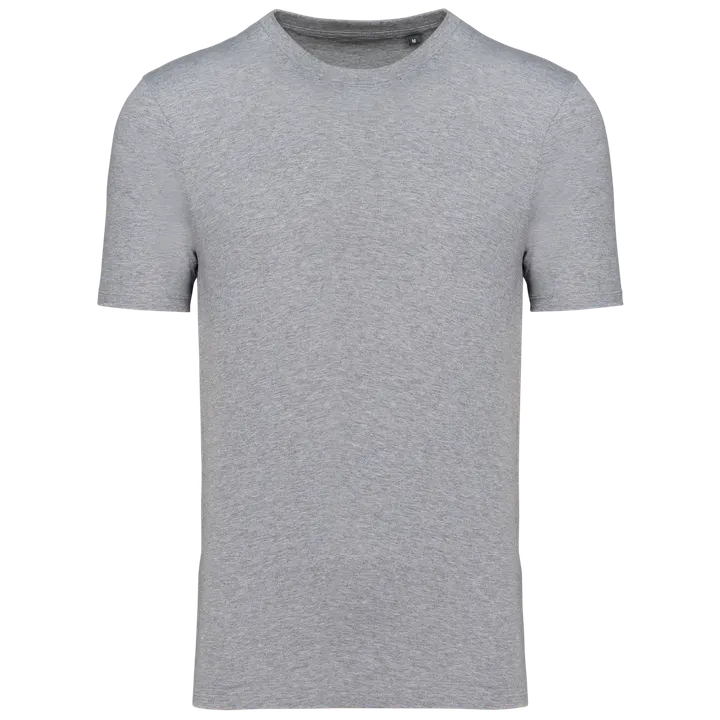 Kurzarm-T-Shirt mit Rundhalsausschnitt, Unisex Oxford Grey