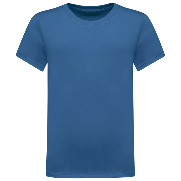 T-shirt col rond enfant Light Royal Blue