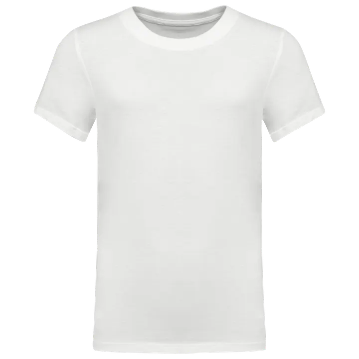 T-shirt col rond enfant White