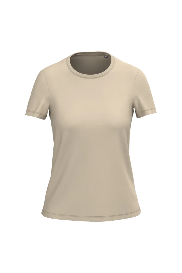 Damen-T-Shirt Bio180 IC Light Sand